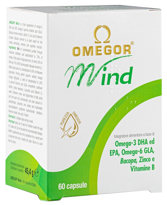 OMEGOR MIND 60 CAPSULE MOLLI - pharmaluna
