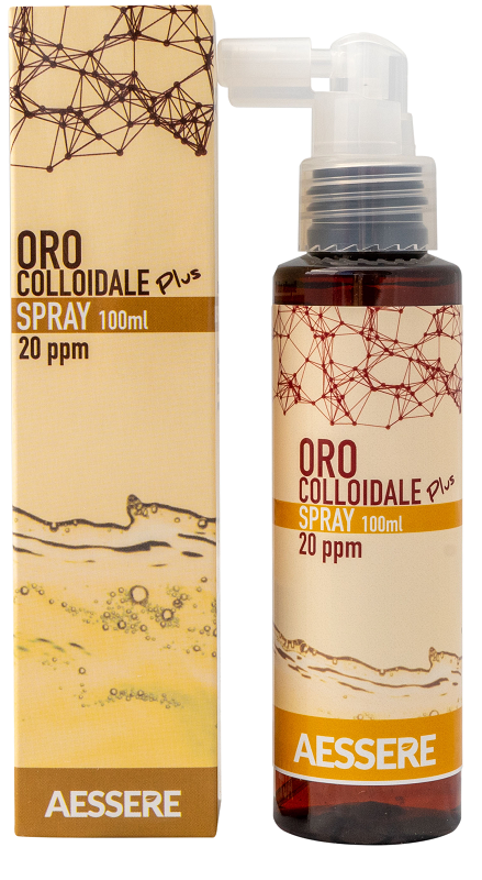 ORO COLLOIDALE PLUS SPRAY 20PPM 100 ML - pharmaluna