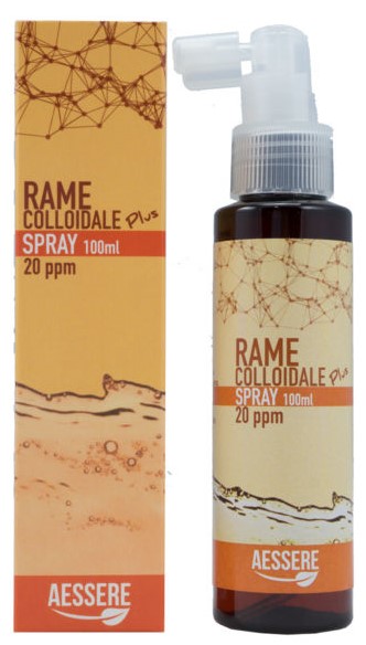 RAME COLLOIDALE PLUS SPRAY 20PPM 100 ML - pharmaluna