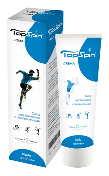 TOPSPIN CREMA ANTINFIAMMATORIA DEFATICANTE 100 ML - pharmaluna