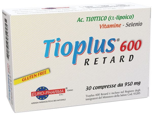 TIOPLUS 600 RETARD 30 COMPRESSE - pharmaluna