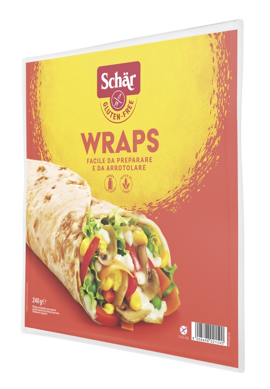 SCHAR WRAPS PIADINA ARROTOLABILE 240 G - pharmaluna