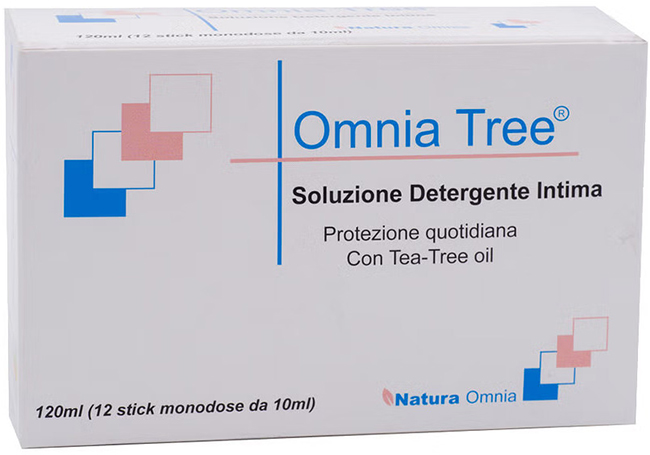 OMNIA TREE SAPONE PER DETERSIONE INTIMA 12 STICK 10 ML - pharmaluna