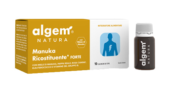 ALGEM MANUKA RICOSTITUENTE FORTE 10 FLACONCINI 10 ML - pharmaluna