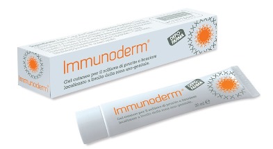 IMMUNODERM GEL PER SOLLIEVO DA PRURITO E BRUCIORE DELLA ZONA ANO GENITALE 20 ML - pharmaluna