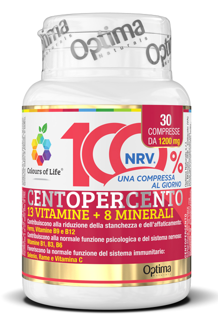 COLOURS OF LIFE CENTOPERCENTO 30 COMPRESSE 1200 MG - pharmaluna