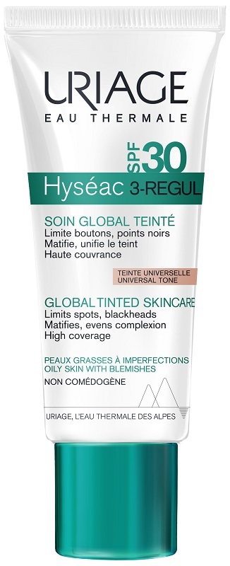 HYSEAC 3-REGUL CREAM COLORATE SP30 40 ML - pharmaluna