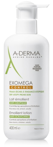 ADERMA A-D EXOMEGA CONTROL LATTE 400 ML - pharmaluna