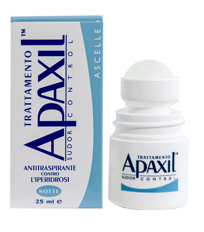 APAXIL SUDOR CONTROL ASCELLE NOTTE 25 ML - pharmaluna