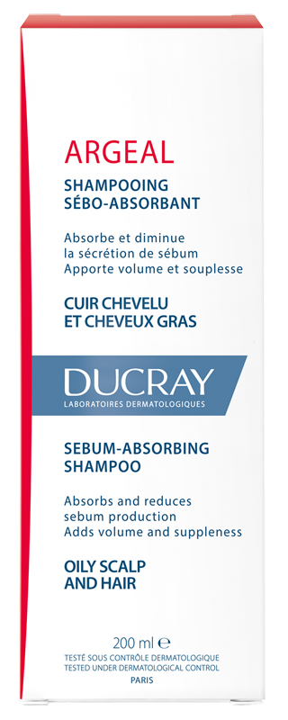 ARGEAL SHAMPOO 200 ML DUCRAY 2017 - pharmaluna