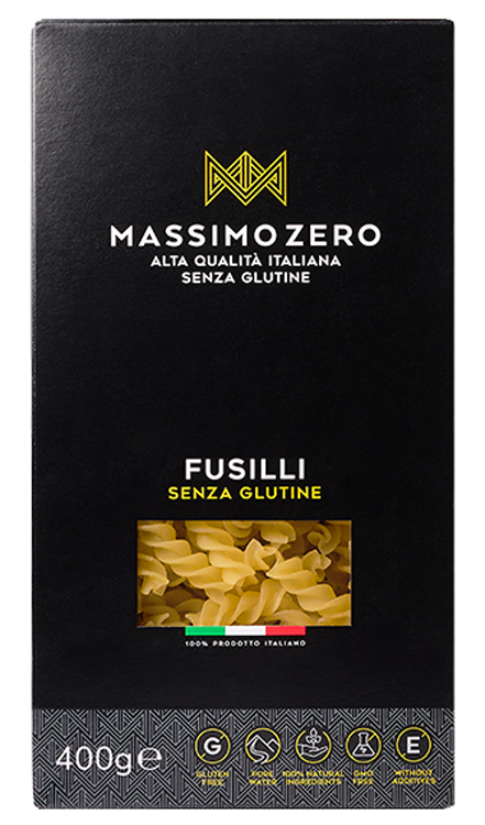MASSIMO ZERO FUSILLI 400 G - pharmaluna