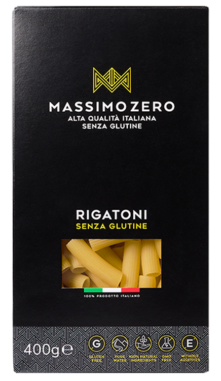 MASSIMO ZERO RIGATONI 400 G - pharmaluna
