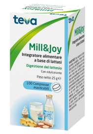 MILL&JOY TEVA 100 COMPRESSE MASTICABILI - pharmaluna