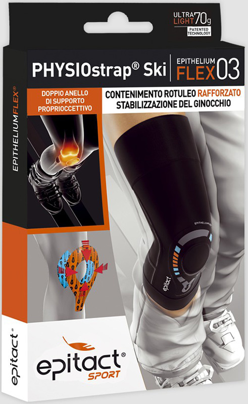 GINOCCHIERA EPITACT SPORT PHYSIOSTRAP SKI L - pharmaluna