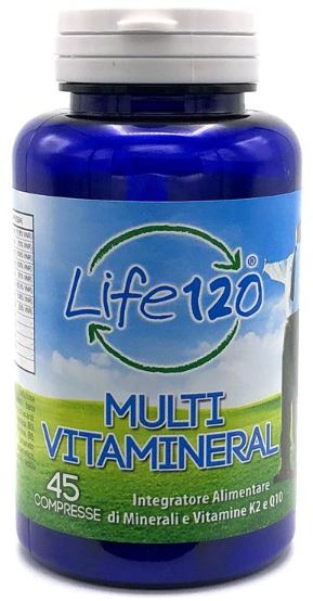 LIFE 120 MULTIVITAMINERAL 45 COMPRESSE - pharmaluna