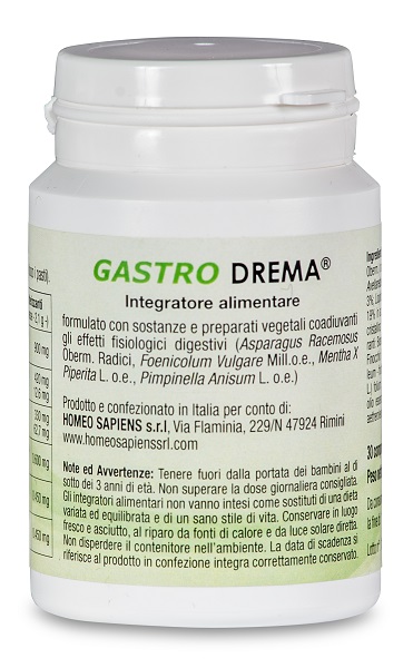 GASTRO DREMA 30 COMPRESSE 21 G - pharmaluna