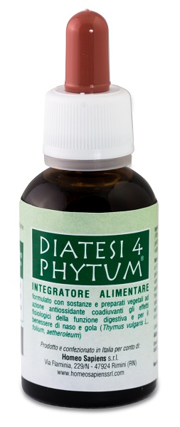 DIATESI 4 PHYTUM GOCCE 30 ML - pharmaluna