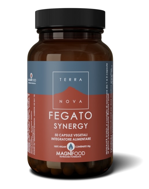 TERRANOVA FEGATO SYNERGY 50 CAPSULE VEGETALI - pharmaluna