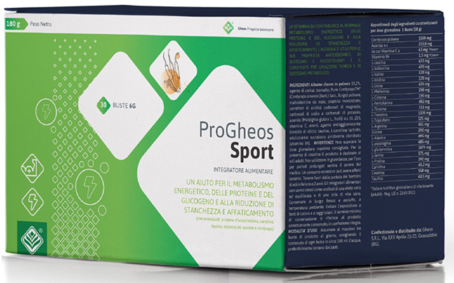 PRO GHEOS SPORT 30 BUSTINE DA 6 G - pharmaluna