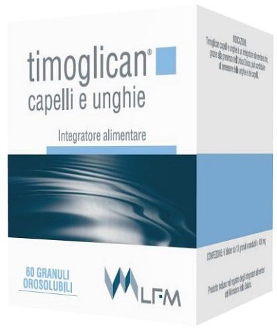 TIMOGLICAN CAPELLI E UNGHIE 60 GRANULI 24 G - pharmaluna