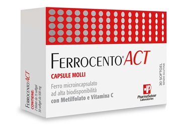 FERROCENTO ACT 30 CAPSULE MOLLI - pharmaluna