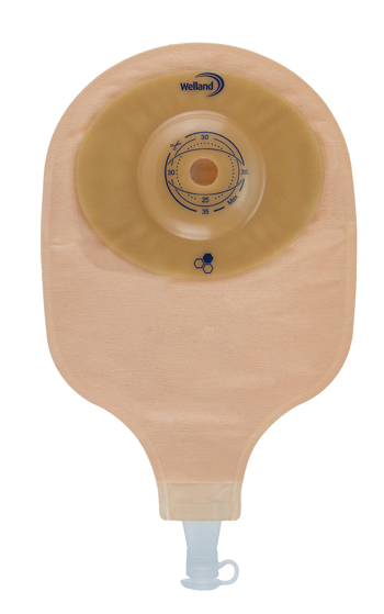 SACCA PER UROSTOMIA TRASPARENTE RITAGLIABILE AURUM PROFILE URO MIDI DIAMETRO 13-48 MM INIZIO CONVESSITA' 48 MM 10 PEZZI - pharmaluna