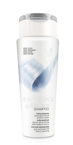 BIONIKE SHINE ON SHAMPOO SILVER TOUCH 200 ML - pharmaluna
