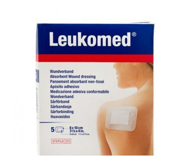 LEUKOMED MEDICAZIONE POST-OPERATORIA IN TESSUTO NON TESSUTO 8 X 10 CM - pharmaluna