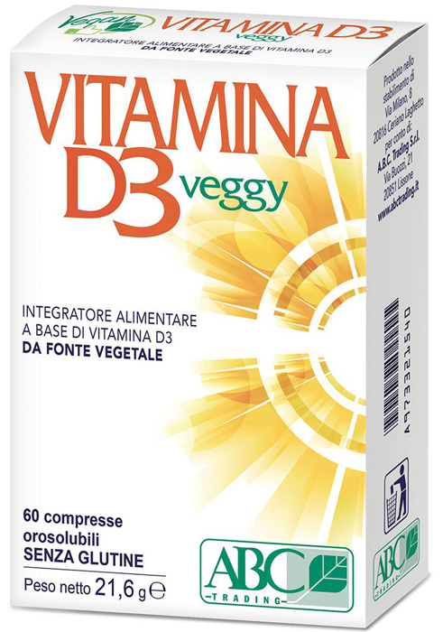 VITAMINA D3 VEGGY 60 COMPRESSE OROSOLUBILI - pharmaluna