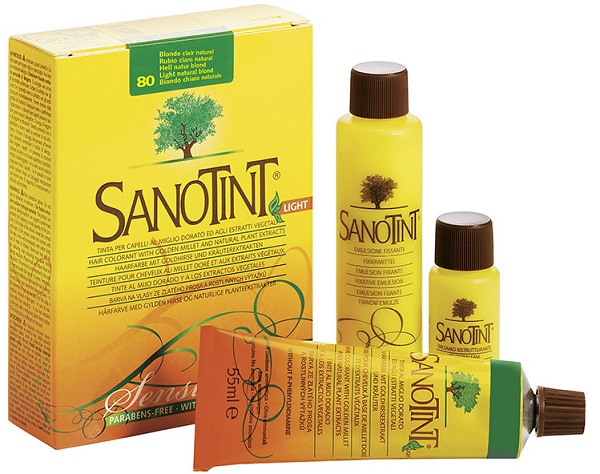 SANOTINT LIGHT BIONDO CHIARO NATURALE 80 125 ML - pharmaluna
