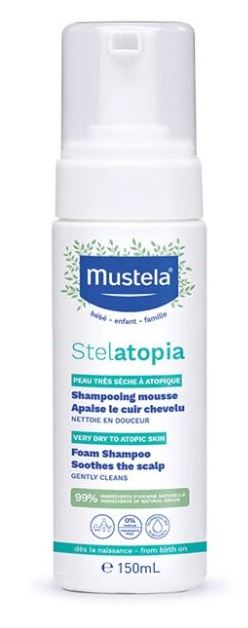 MUSTELA STELATOPIA SHAMPOO MOUSSE 150 ML - pharmaluna