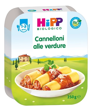 HIPP BIO CANNELLONI ALLE VERDURE 250 G - pharmaluna