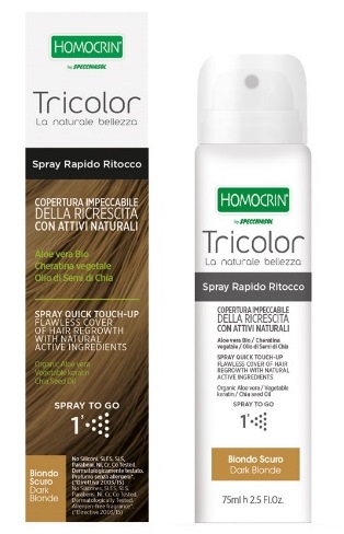 TRICOLOR SPRAY RITOCCO BIONDO SCURO 75 ML - pharmaluna
