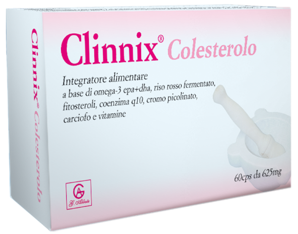 CLINNIX COLESTEROLO 60 CAPSULE - pharmaluna