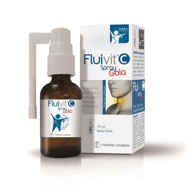 FLUIVIT C SPRAY GOLA 20 ML - pharmaluna
