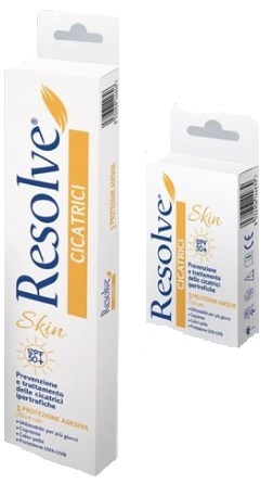 RESOLVE CICATRICI SKIN SPF 50+ 1 PROTEZIONE DA 25X4 CM - pharmaluna