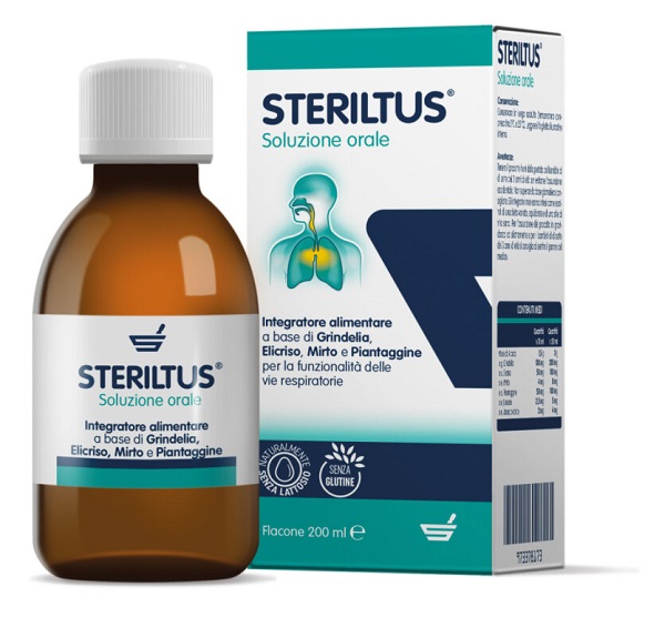STERILTUS SOLUZIONE ORALE 200 ML NUOVA FORMULA - pharmaluna