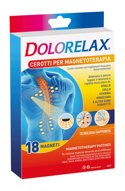 DOLORELAX CEROTTO MAGNETOTERAPIA 18 PEZZI - pharmaluna