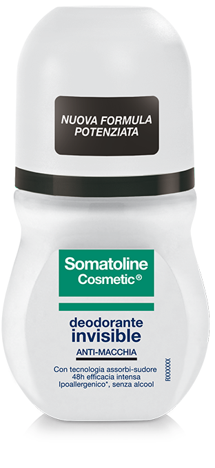 SOMATOLINE COSMETIC DEODORANTE INVISIBILE ROLL ON 50 ML - pharmaluna