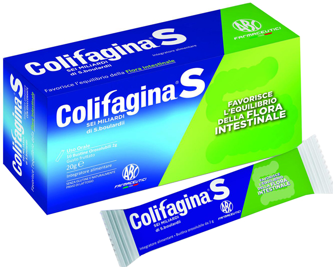 COLIFAGINA S 10 BUSTE OROSOLUBILI - pharmaluna
