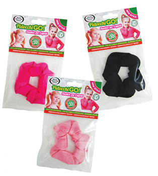 ELASTICO PER CAPELLI PER PREVENIRE E PROTEGGERE DAI PIDOCCHI PIDOCCHI GO - pharmaluna