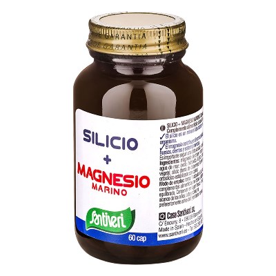 SILICIO + MAGNESIO MARINO 60 CAPSULE 28 G - pharmaluna