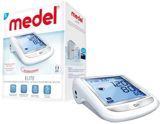 MISURATORE DI PRESSIONE AUTOMATICO MEDEL ELITE - pharmaluna