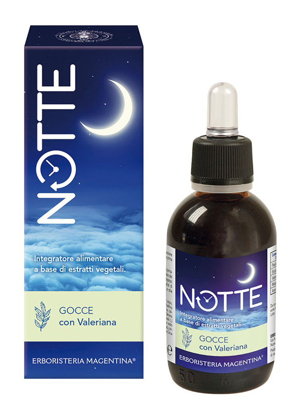 NOTTE VALERIANA GOCCE 50 ML - pharmaluna