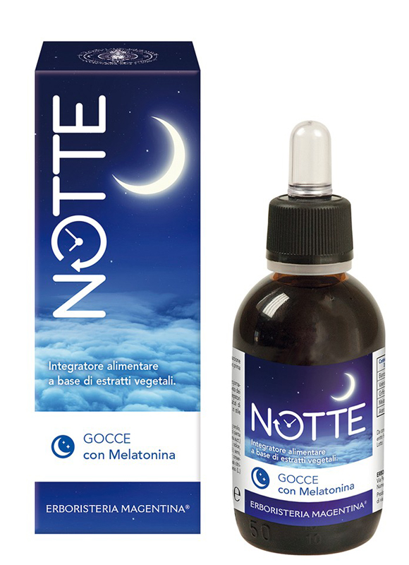 NOTTE MELATONINA GOCCE 50 ML - pharmaluna