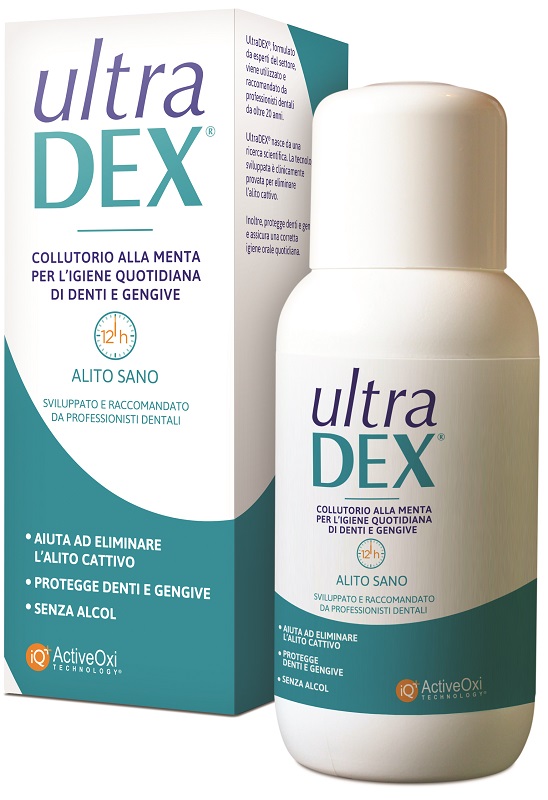ULTRADEX COLLUTORIO ALITO SANO 250 ML - pharmaluna