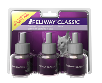 FELIWAY CLASSIC 3 RICARICHE DA 48 ML - pharmaluna