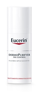 EUCERIN DERMOPURIFYER OIL CONTROL FLUIDO OPACIZZANTE 50 ML - pharmaluna