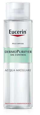 EUCERIN DERMOPURIFYER OIL CONTROL ACQUA MICELLARE 400 ML - pharmaluna