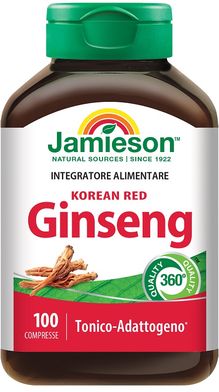 JAMIESON KOREAN GINSENG 100 COMPRESSE - pharmaluna
